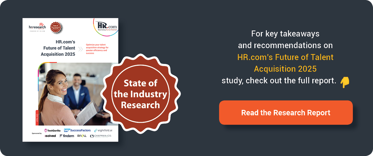 ‘HR.com’s Future of Talent Acquisition 2025’ report button